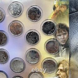 Rare 2003 The Lord Of The Rings New Zealand Coins Set New X18