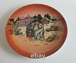 Rare Grimwades Maori Ware Te Hongi Souvenir Plate circa. 1930 New Zealand