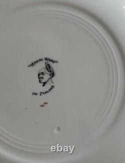 Rare Grimwades Maori Ware Te Hongi Souvenir Plate circa. 1930 New Zealand