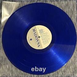 Rare Htf New Zealand Blue Vinyl Ultrasonic Cleaned Madonna True Blue Lp Pls Read