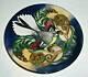 Rare MOORCROFT Plate FANTAIL Philip Gibson New Zealand Collection 2003 Boxed