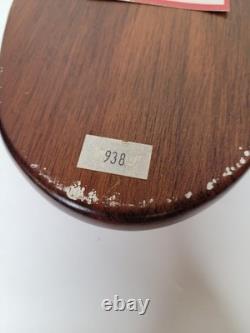 Rare Maori Mask Parata Hand Carved New Zealand Wood Shell Eyes