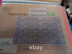 Rare Multi Stamps Covers 270 Stamlps Italy, Canada, New Zealand, Germany, USA