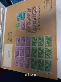 Rare Multi Stamps Covers 270 Stamlps Italy, Canada, New Zealand, Germany, USA
