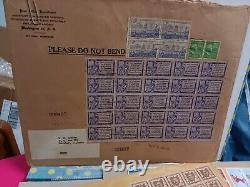Rare Multi Stamps Covers 270 Stamlps Italy, Canada, New Zealand, Germany, USA
