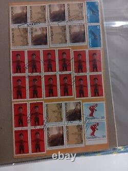 Rare Multi Stamps Covers 270 Stamlps Italy, Canada, New Zealand, Germany, USA