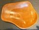 Rare New Zealand Hand Made Bowl Tray from 4000 Year Old Wood Tribal Wave