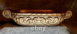 Rare New Zealand Maori Carved Oval Wooden Kumete Bowl 16.75 Long