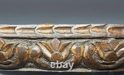 Rare New Zealand Maori Carved Oval Wooden Kumete Bowl 16.75 Long