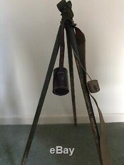 Rare Ww2 Sniping Telescope Tripod New Zealand Made 1942 Army Issue