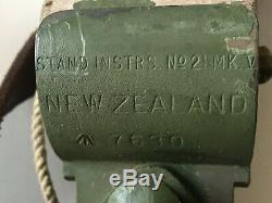 Rare Ww2 Sniping Telescope Tripod New Zealand Made 1942 Army Issue