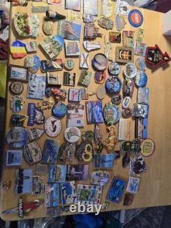 Refrigerator Magnet Lot Of 106 All Over Australia & New Zealand, Russia, USA