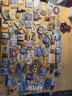 Refrigerator Magnet Lot Of 106 All Over Australia & New Zealand, Russia, USA