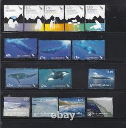 Ross Dependency MNH Collection 103 Stamps and 2 Souvenir Sheet $300