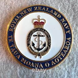 Royal New Zealand Navy Chief of Navy CNO Rear Admiral John Martin Challenge Coin