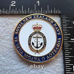 Royal New Zealand Navy Chief of Navy CNO Rear Admiral John Martin Challenge Coin