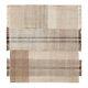 Rug Reduced Price Area Rug, IVORY Wool Jute Collection Living Room New Zealand