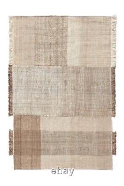 Rug Reduced Price Area Rug, IVORY Wool Jute Collection Living Room New Zealand