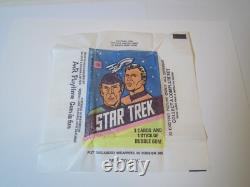 STAR TREK Scanlens Allen's and Regina Wax Packet 1976 New Zealand Unsealed