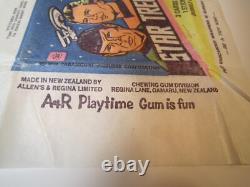 STAR TREK Scanlens Allen's and Regina Wax Packet 1976 New Zealand Unsealed