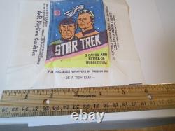 STAR TREK Scanlens Allen's and Regina Wax Packet 1976 New Zealand Unsealed
