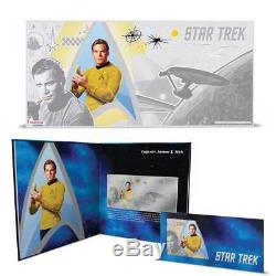 STAR TREK THE ORIGINAL SERIES 7x 2018 Niue 5g silver note Set