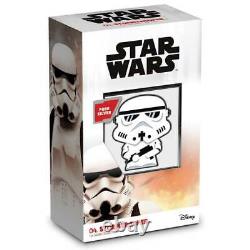 STAR WARS CHIBI Stormtrooper 1oz silver coin