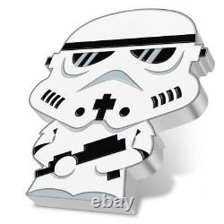 STAR WARS CHIBI Stormtrooper 1oz silver coin