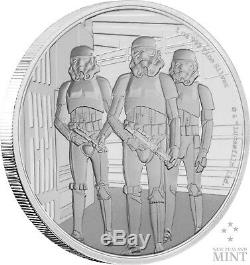 STAR WARS CLASSIC STORMTROOPER 2019 Niue 1oz proof silver coin