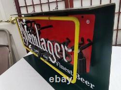 STEINLAGER NEON NEW ZEALAND BEER LIGHTED SIGN EVERBRITE Lamp Bar Beer