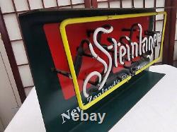 STEINLAGER NEON NEW ZEALAND BEER LIGHTED SIGN EVERBRITE Lamp Bar Beer