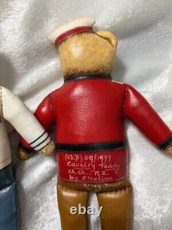 Sailor Bear and Bellhop Bear signed by the artist