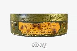 Scarce 1920s New Zealand Cut Plug #10 litho tobacco tin in very good cond