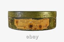 Scarce 1920s New Zealand Cut Plug #10 litho tobacco tin in very good cond