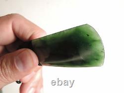 Shane McIntosh Greenstone Jade New Zealand Pounamu Nephrite Maori'QUALITY' TOKI