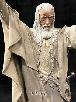 Sideshow Weta LOTR Lord Rings GANDALF THE WHITE! LOW #0042/ 3000! L@@K