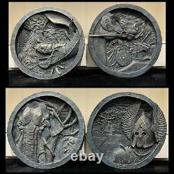 Sideshow Weta LOTR Lord Rings Medallion LOT! 1-16 +8 CUSTOM! & WITCH KING CROWN