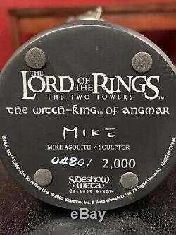 Sideshow Weta Lord Rings LOTR Witch-King Of Angmar True Form bust! #480/ 2000