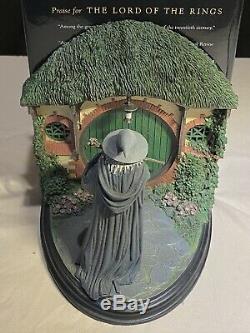 Sideshow Weta NO ADMITTANCE Bookend Set Lord of the Rings LotR