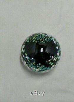 Signed Peter Raos Beautiful Paperweight Dated 1999