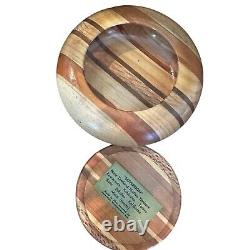 Sovereign Woodworks New Zealand Tray Bowl Salt Pepper Shakers Candle Holder