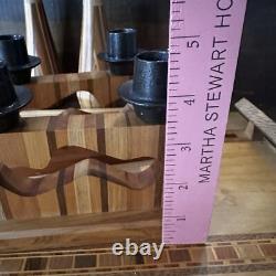 Sovereign Woodworks New Zealand Tray Bowl Salt Pepper Shakers Candle Holder