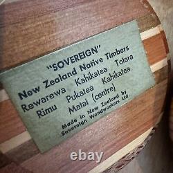 Sovereign Woodworks New Zealand Tray Bowl Salt Pepper Shakers Candle Holder