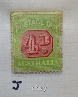 Stamp Album from Estate Sale South Wales, Australia, New Zealand, Tasmania, etc