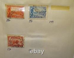 Stamp Album from Estate Sale South Wales, Australia, New Zealand, Tasmania, etc