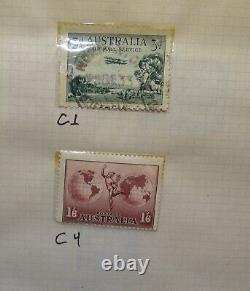 Stamp Album from Estate Sale South Wales, Australia, New Zealand, Tasmania, etc