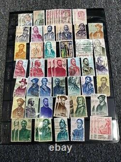 Stamps worldwide collection lot 84 Pages