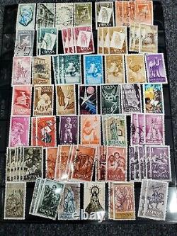 Stamps worldwide collection lot 84 Pages