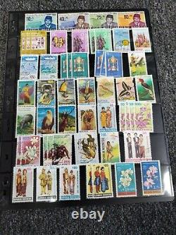 Stamps worldwide collection lot 84 Pages