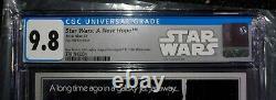 Star Wars A New Hope & Empire Strike Back Fine Silver New Zealand Mint CGC 9.8s